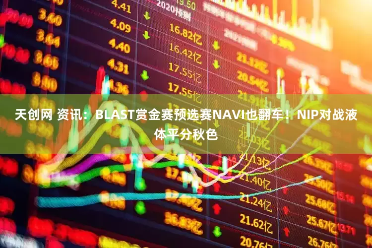天创网 资讯：BLAST赏金赛预选赛NAVI也翻车！NIP对战液体平分秋色